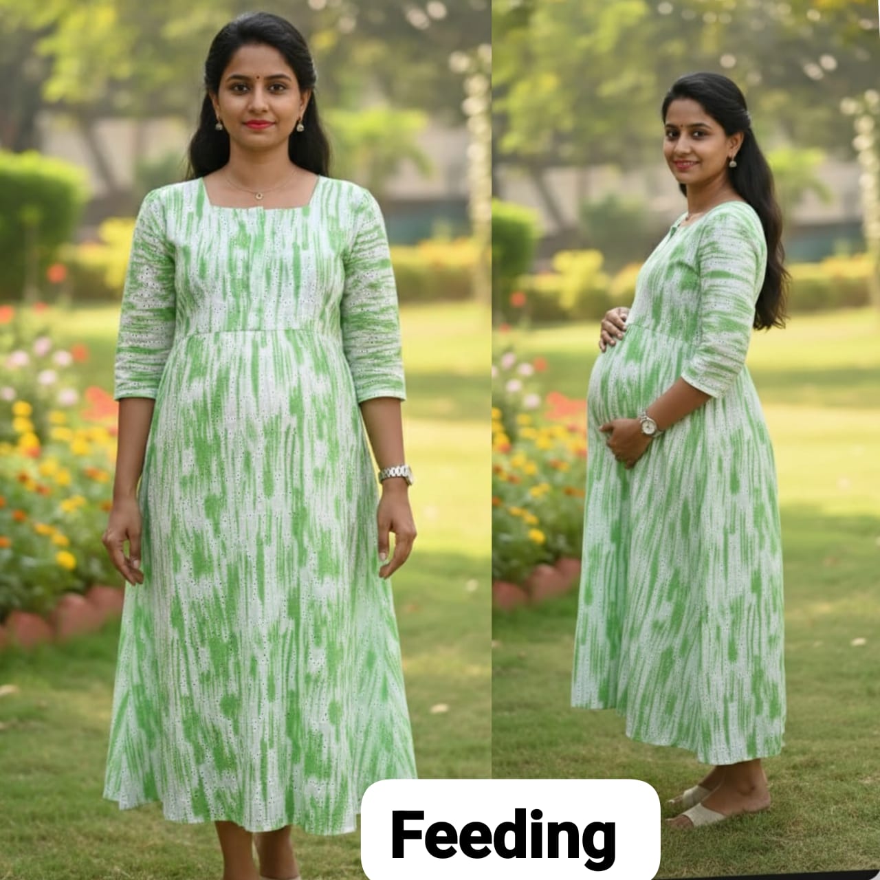 Hakoba cotton front open suits for feeding & non feeding 