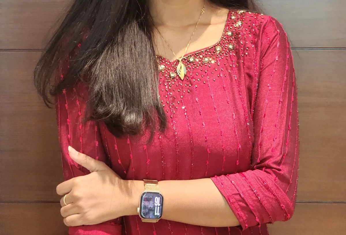 Anbarasi: Vichitra Silk Straight Cut Kurtis with Heavy Handwork | Elegant Ethnic Wear for Women