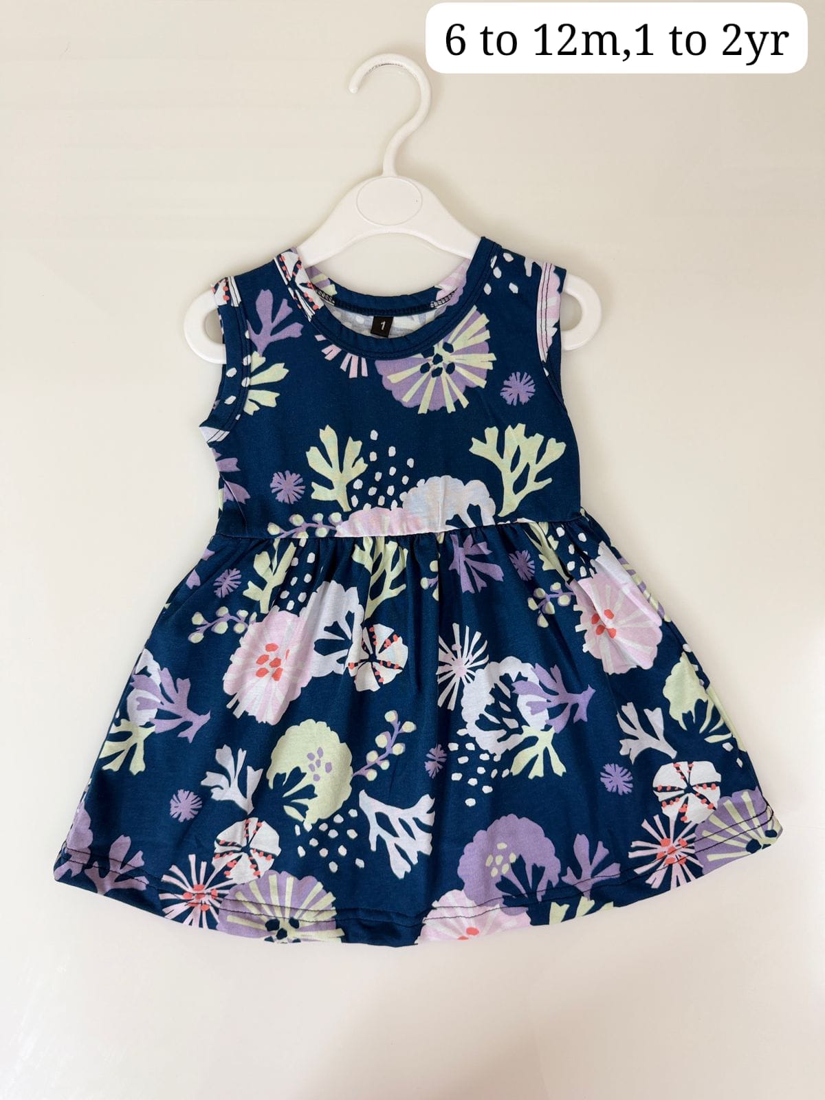 Breathable Sleeveless frocks for kids