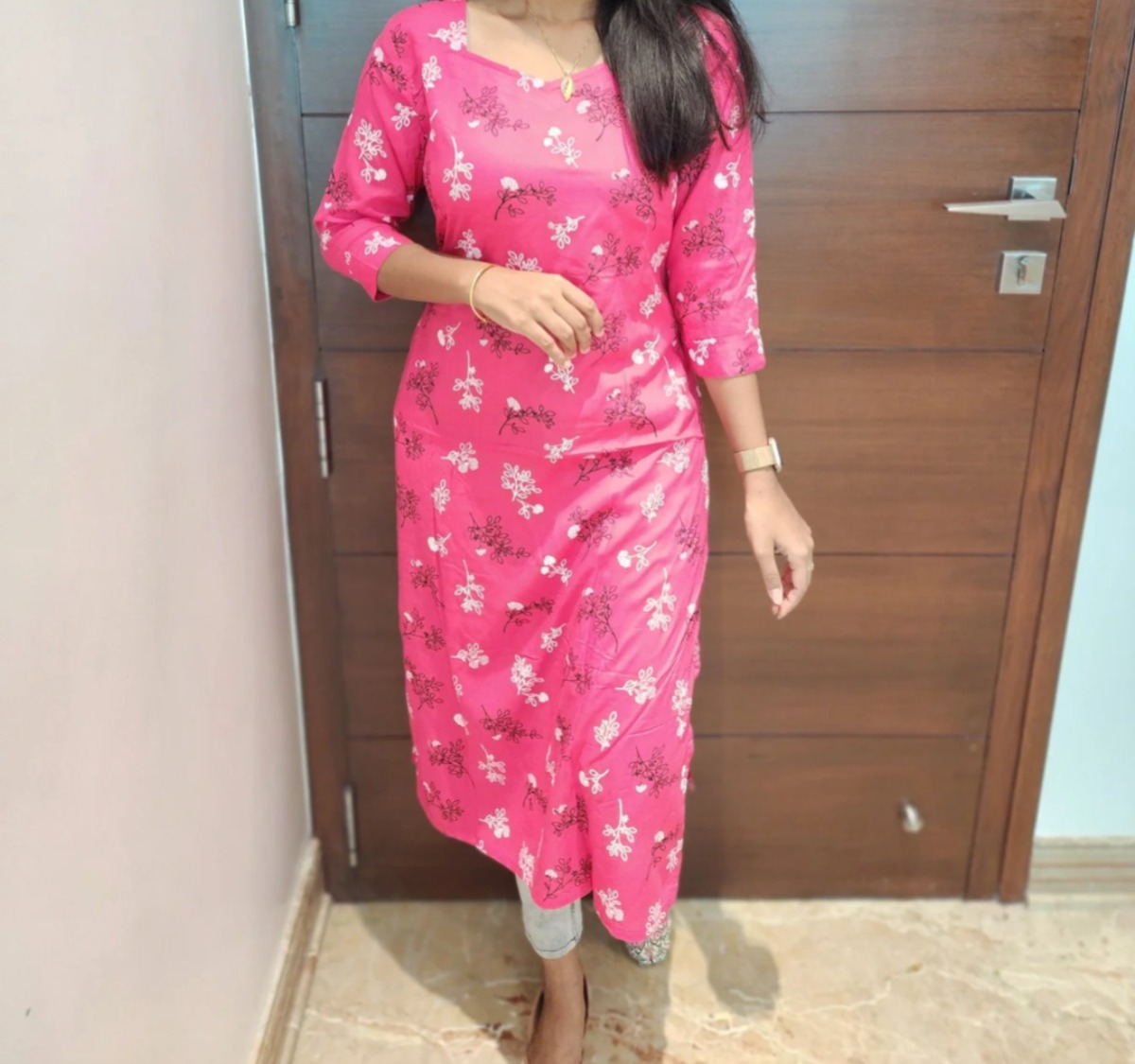 Rayon Straight Cut Kurtis for Women | Trendy Office & Daily Wear Kurtas