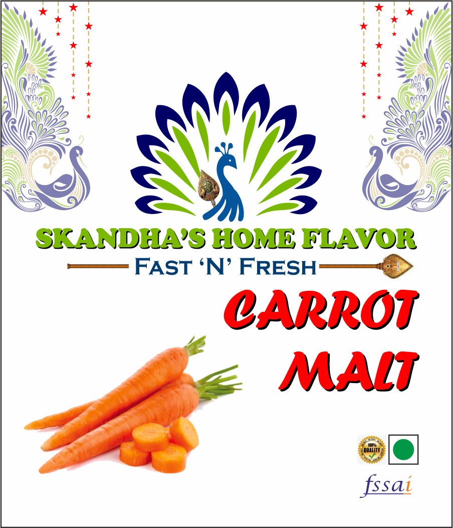 Carrot Malt - Natural Health Mix for Energy & Immunity | Skandha
