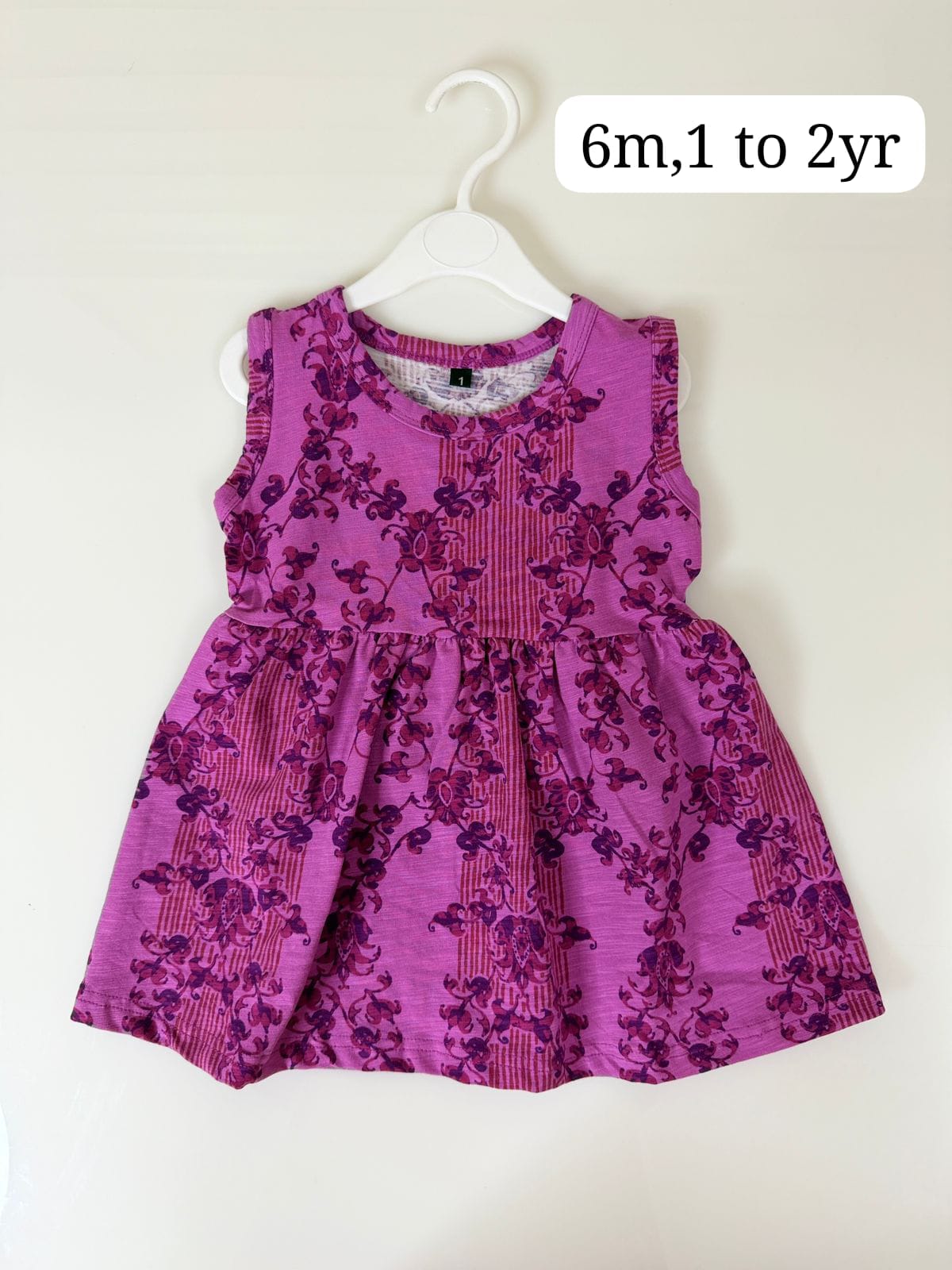 Breathable Sleeveless frocks for kids