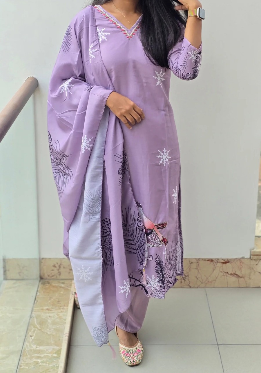 Anbarasi: Roman Silk Salwar Set for Women – Elegant Salwar Dress with Dupatta