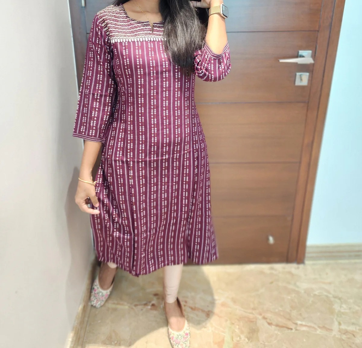 Anbarasi: Rayon Straight Cut Embroidered Kurtis for Women – Elegant Ethnic Kurtas