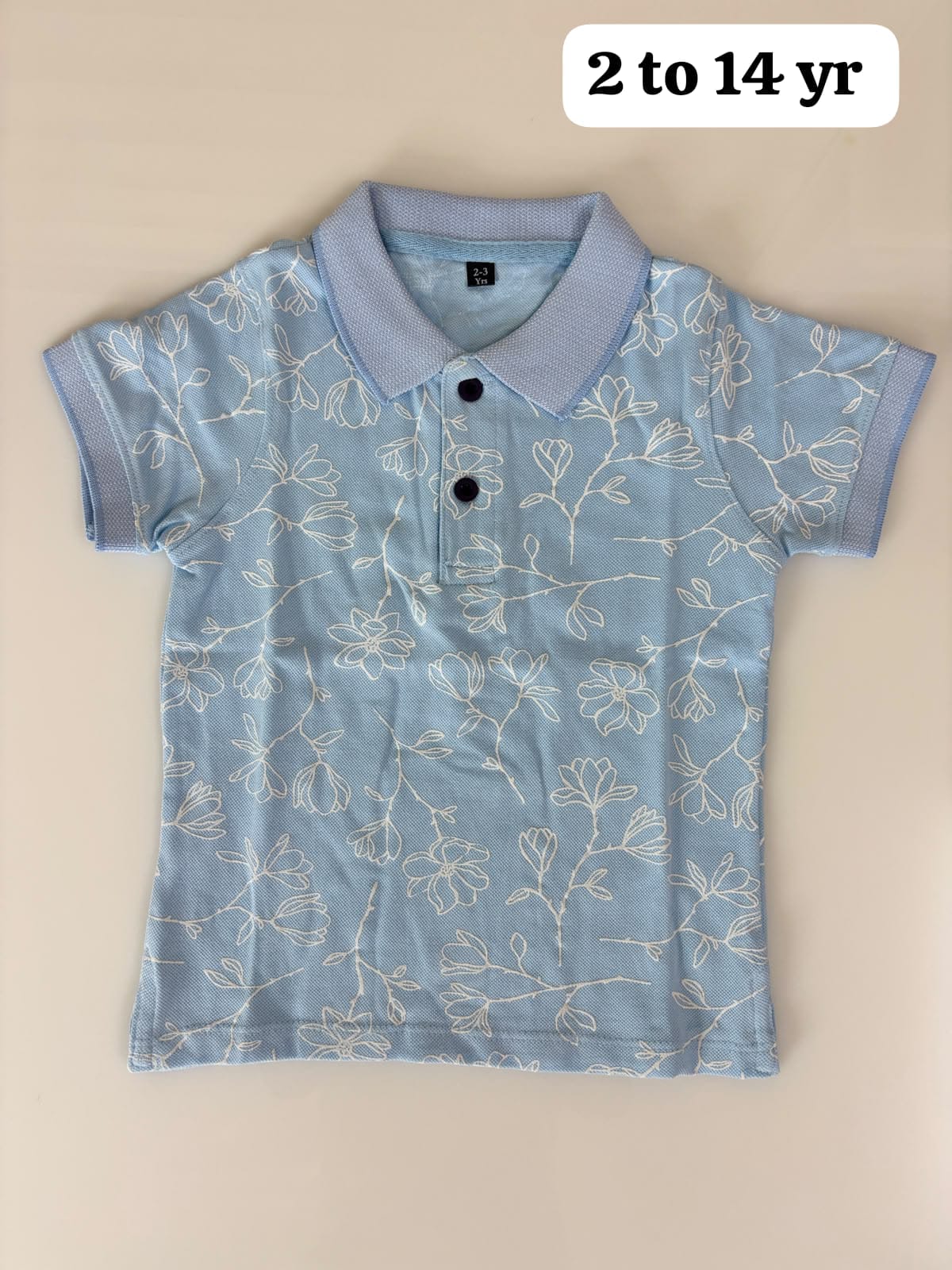 Soft knitted cotton fabric polo Tshirt 