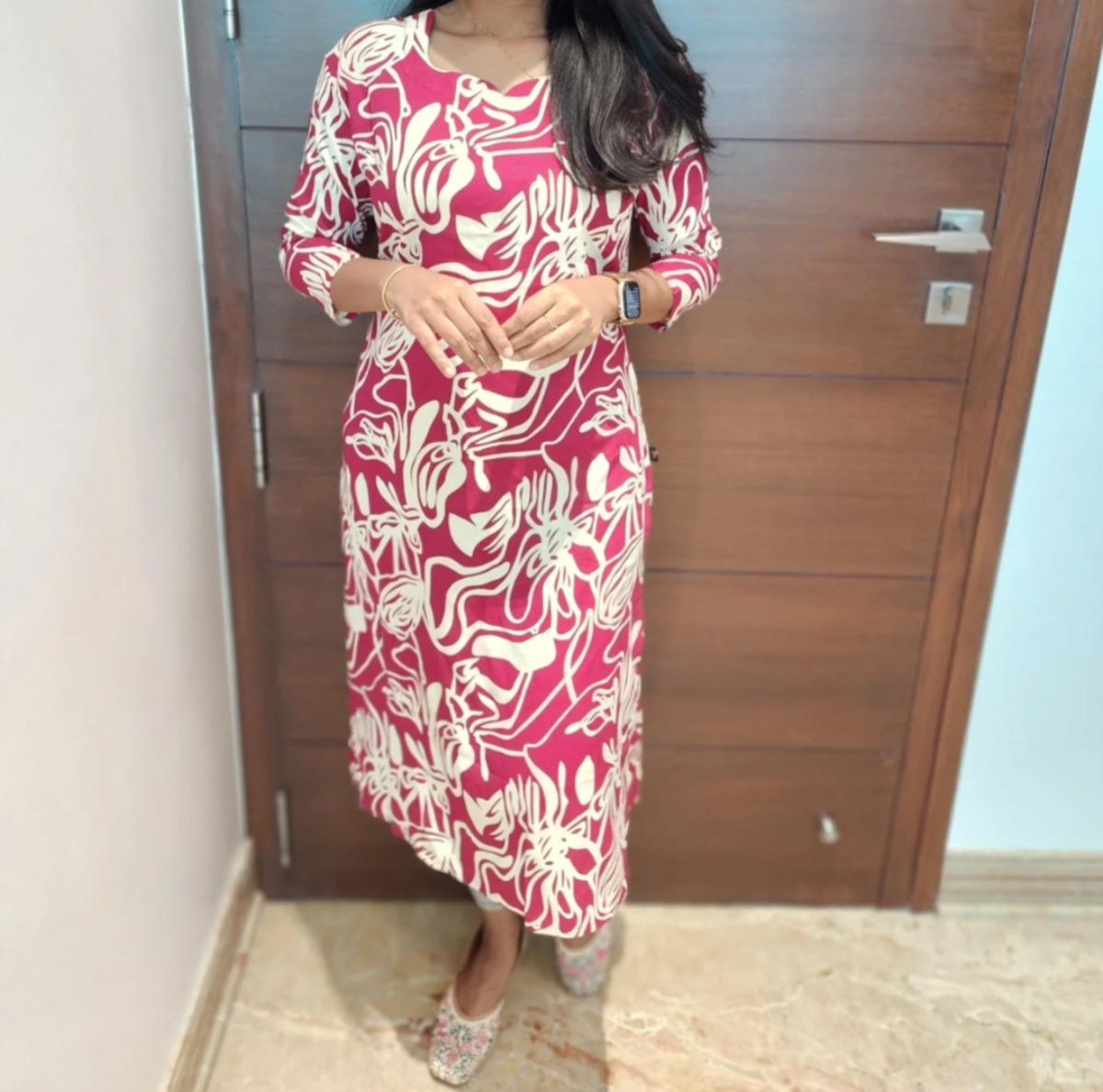 Anbarasi: Stylish Rayon Straight Cut Kurtis for Women | Aarral Ethnic Collection