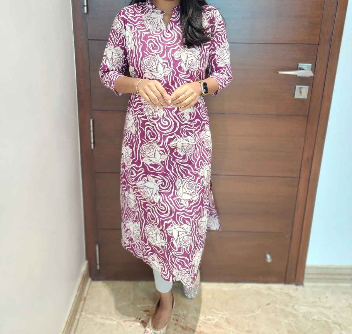 Anbarasi: Cotton Straight Cut Kurtis for Women | Daily Wear Ethnic Fashion by Aarral