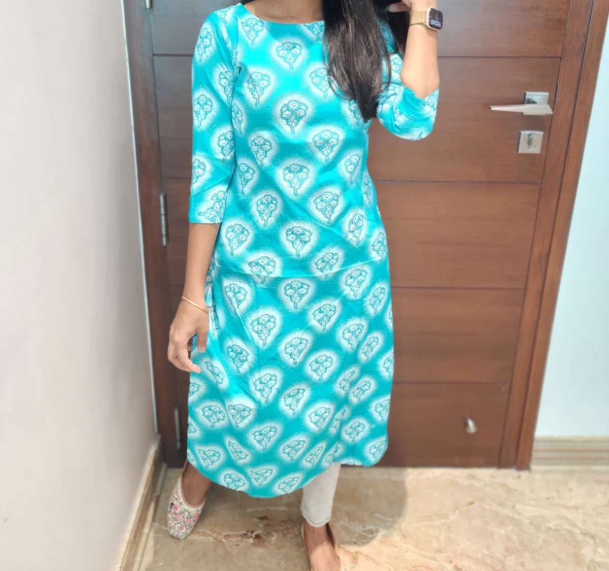 Rayon Straight Cut Kurtis for Women | Elegant Daily & Office Ethnic Wear