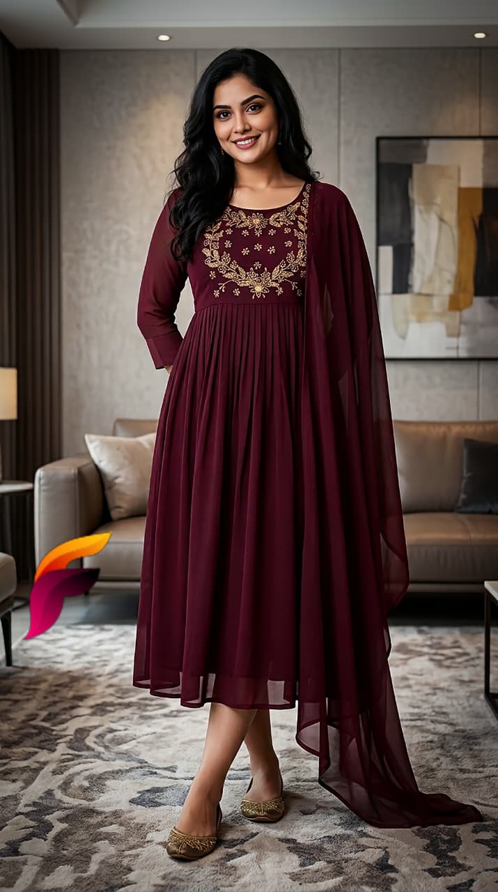 Georgette two piece set 
