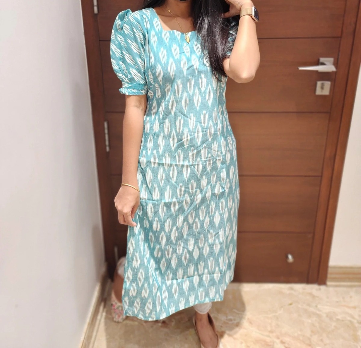 Aarral Cotton Straight Cut Kurtis for Women with Pocket – Lyfix Daily Wear