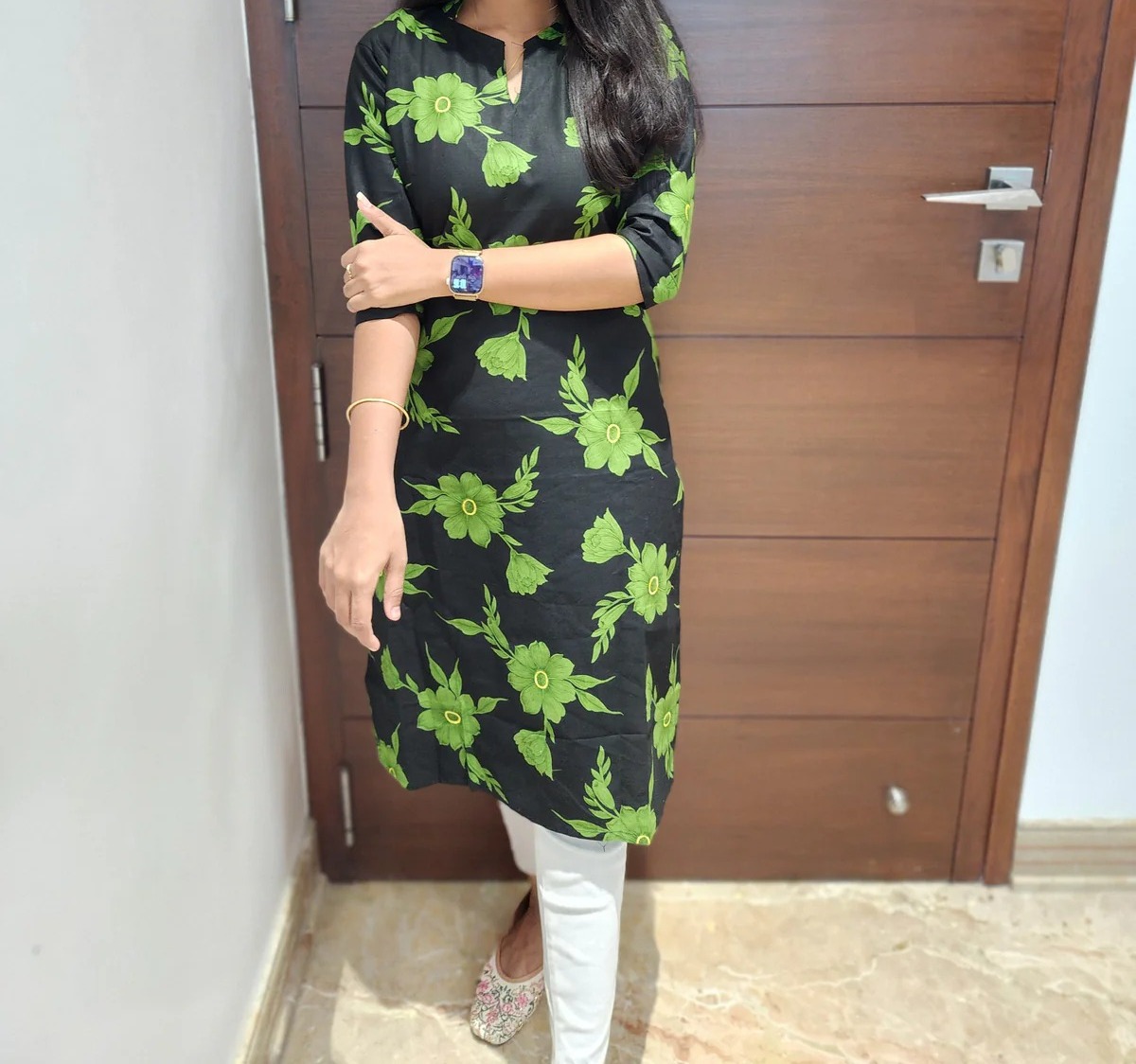 Anbarasi: Aarral Cotton Straight Cut Kurtis – Ethnic Cotton Kurtas for Women Online