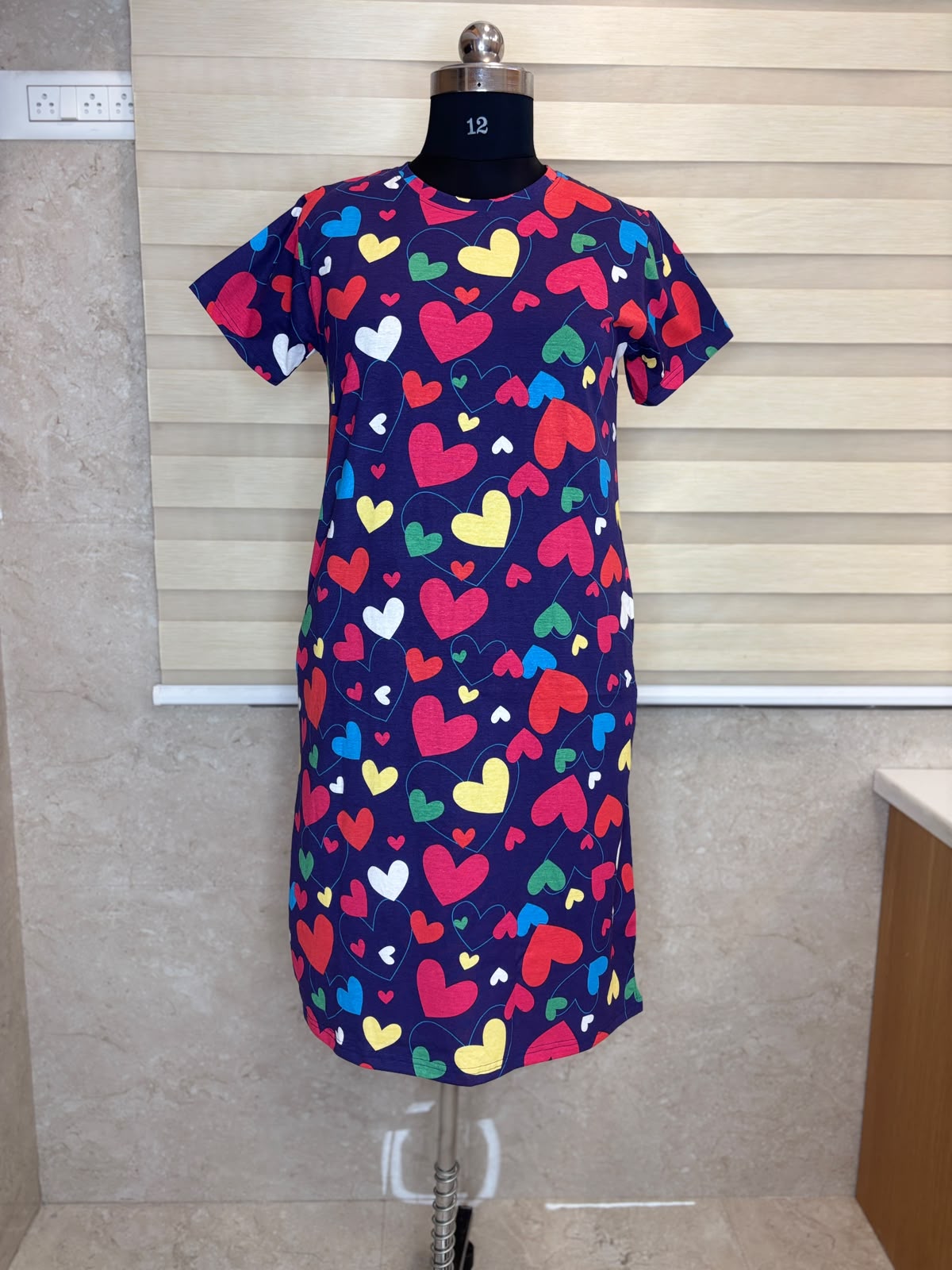 Long polo for Nightwear & Lounge wear 