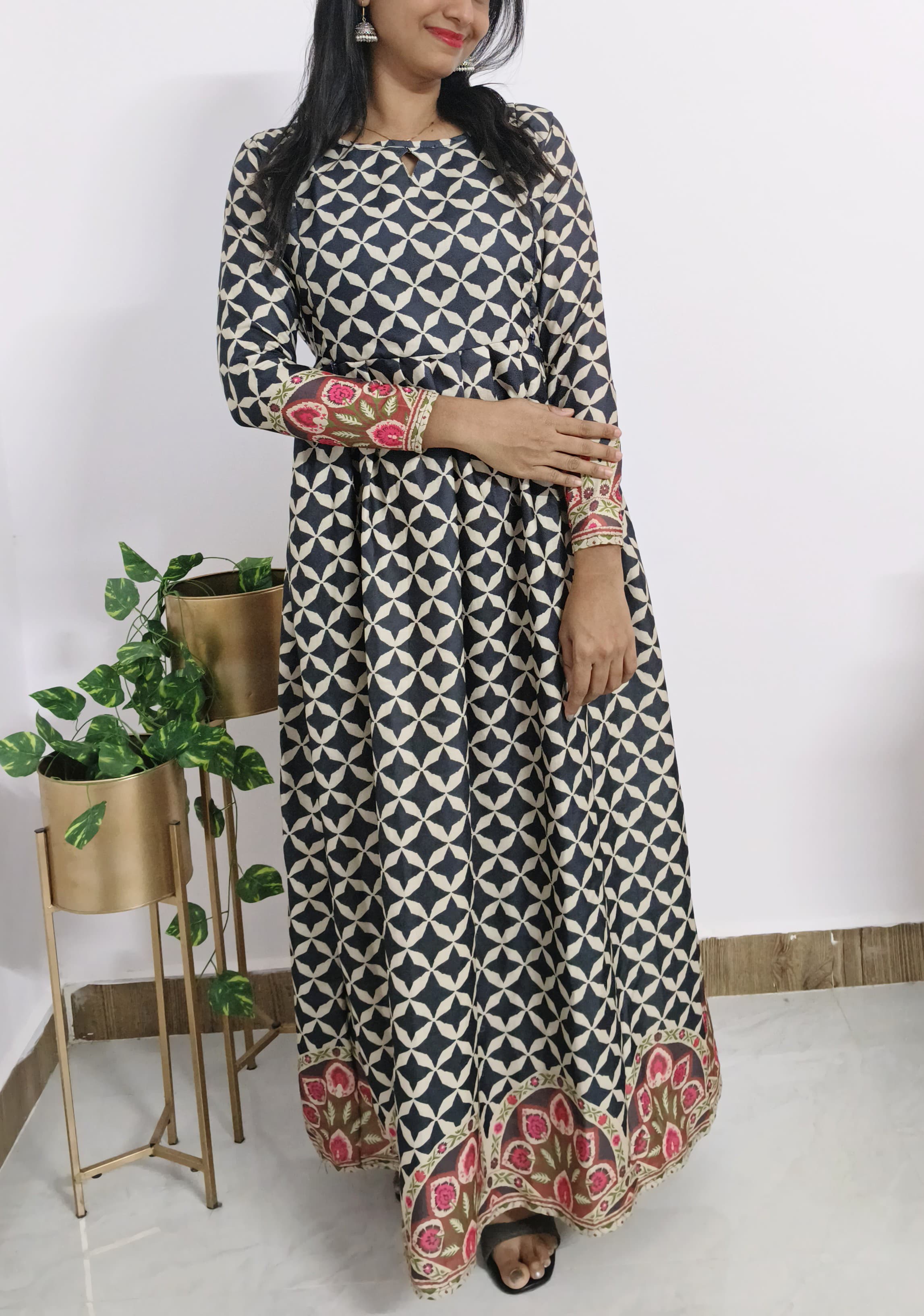 Cotton Rayon maternity and feeding kurti