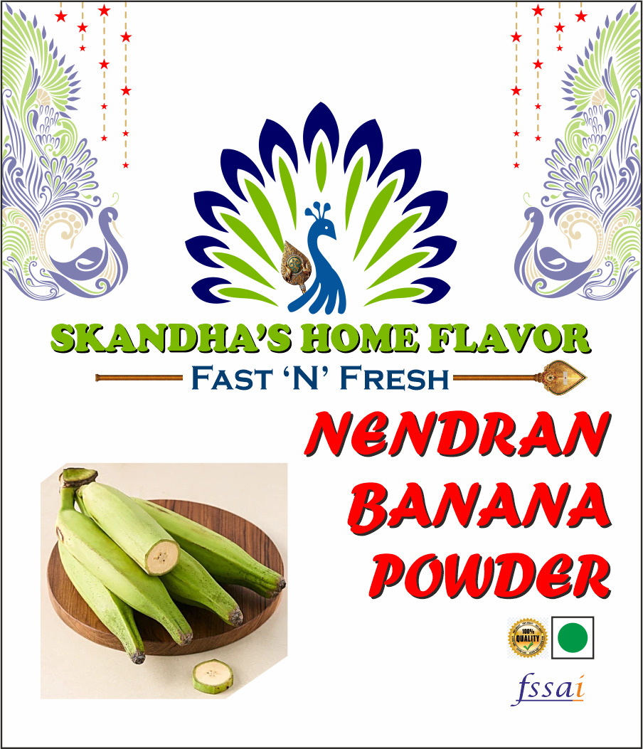 Nendran Banana Powder - Natural Health Mix for Kids & Adults | Skandha