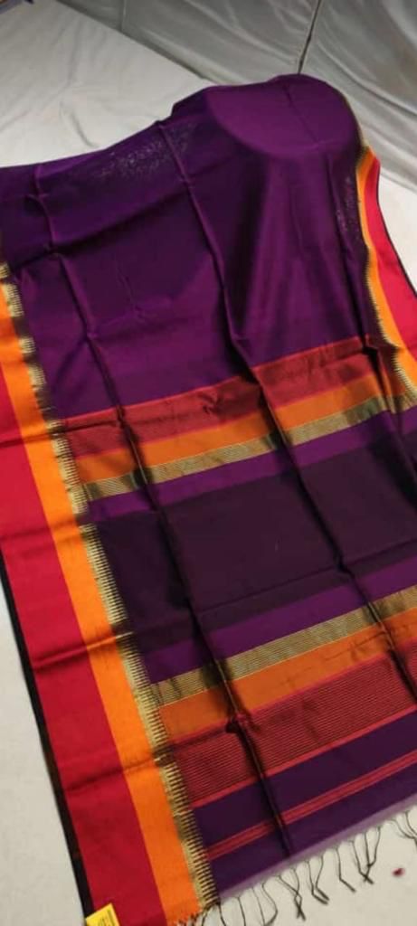 Maheshwari Cotton Silk Handloom Saree – New Elegant Design