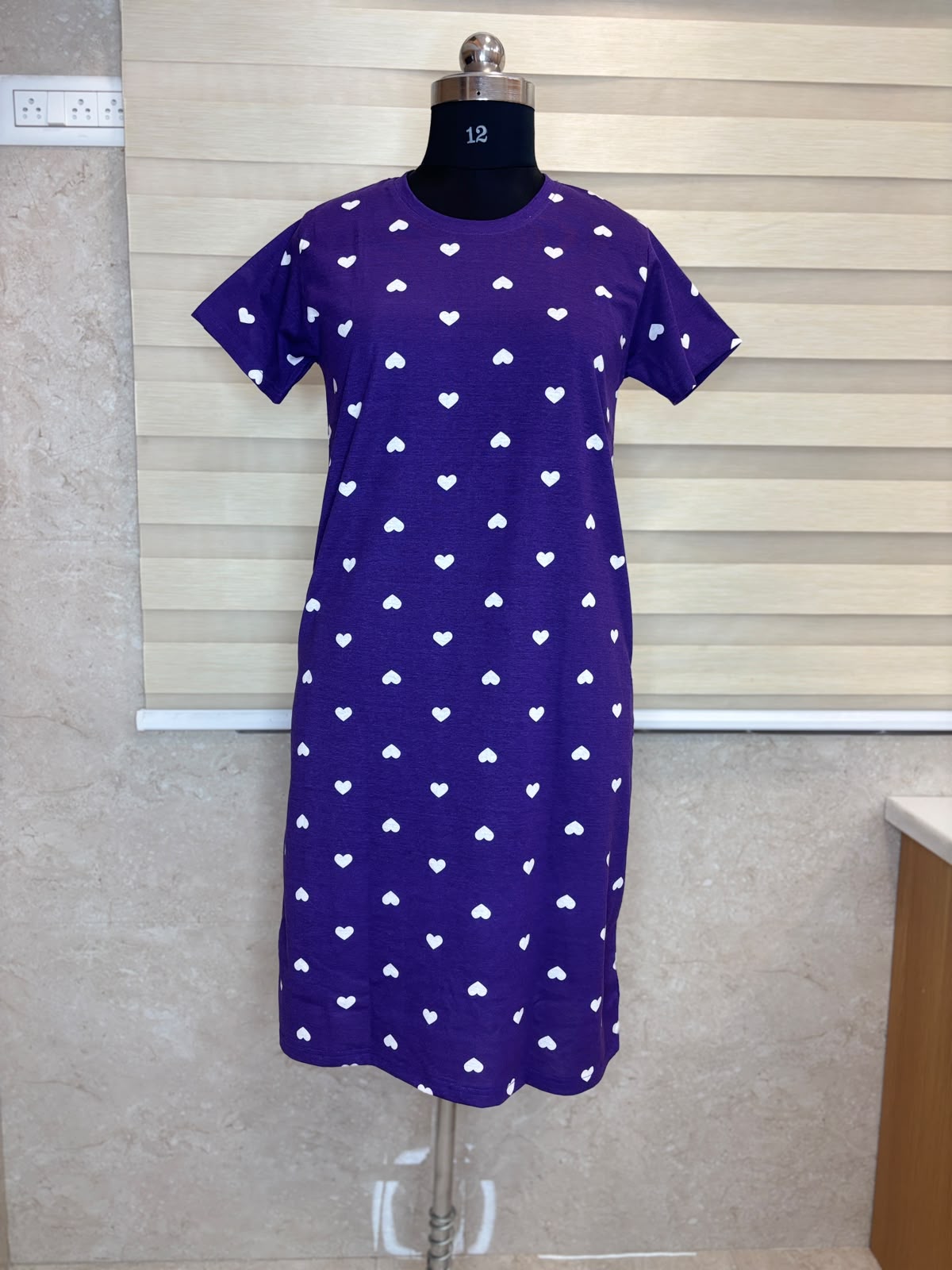 Long polo for Nightwear & Lounge wear
