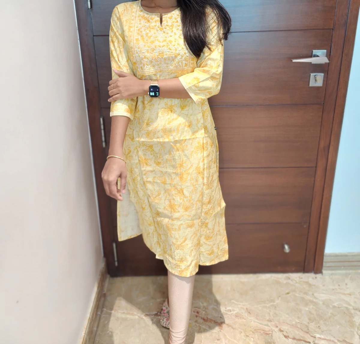 Anbarasi: Rayon Embroidered Straight Cut Kurtis for Women – Elegant Ethnic Kurtas