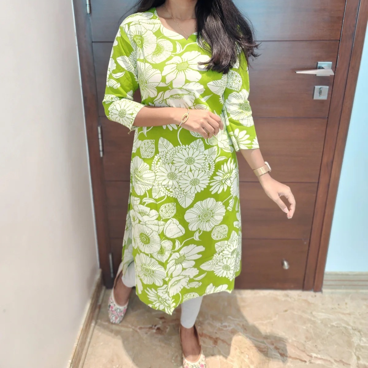 Anbarasi: Elegant Rayon Straight Cut Kurtis for Women | Kurtis & Kurtas by Aarral