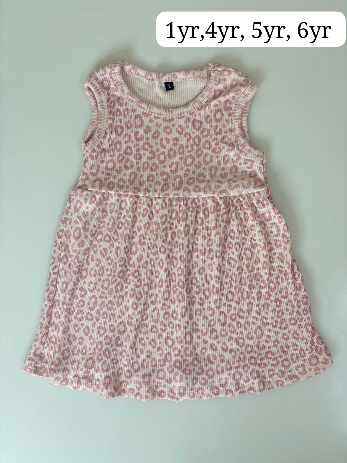 Breathable Sleeveless Knitted Cotton Frocks for Girls