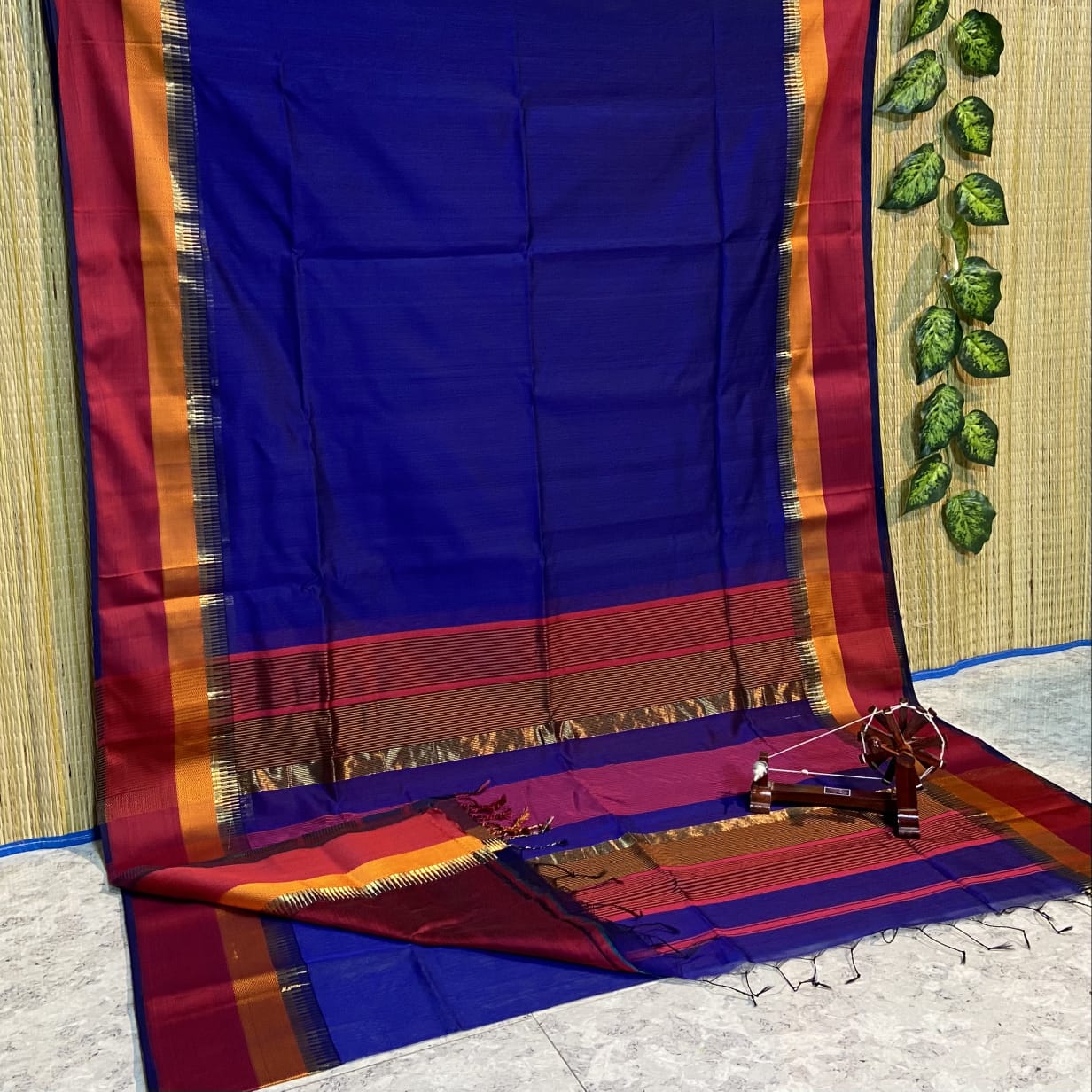 Maheshwari Cotton Silk Handloom Saree – New Elegant Design