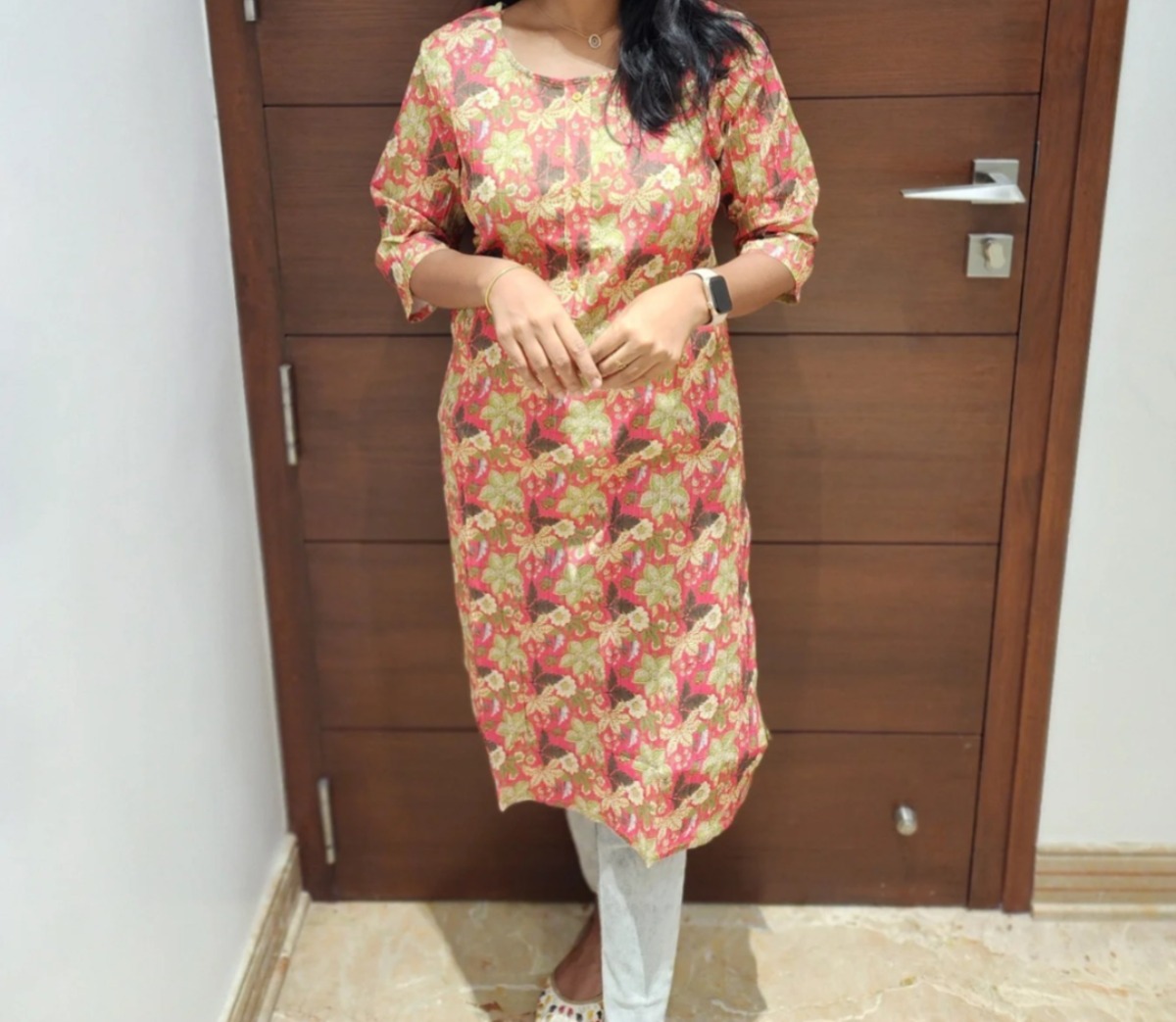 Anbarasi: Straight Cut Kurtis with Pocket and Without Pocket – Popcorn Fabric, S to XXL