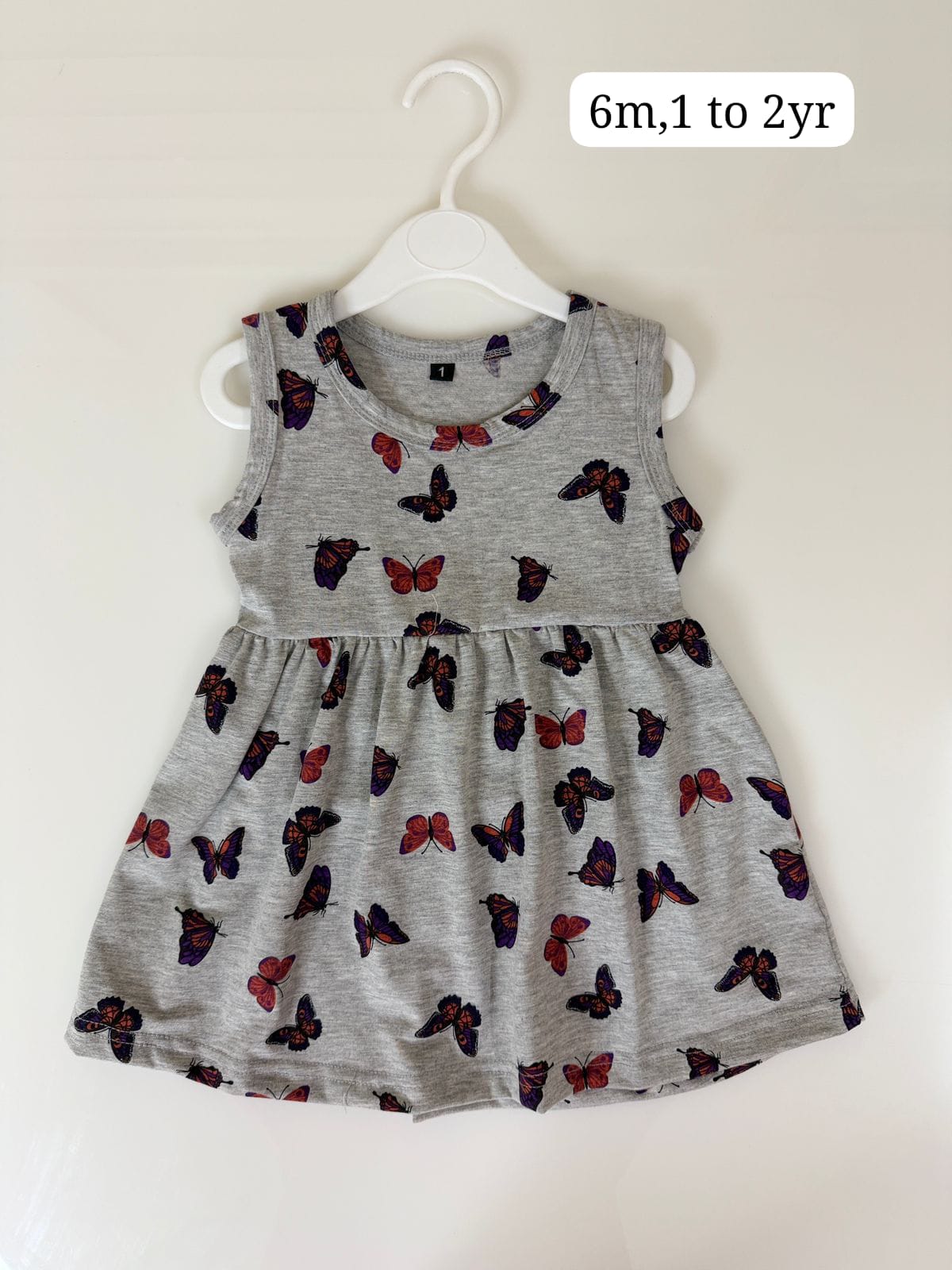 Breathable Sleeveless frocks for kids