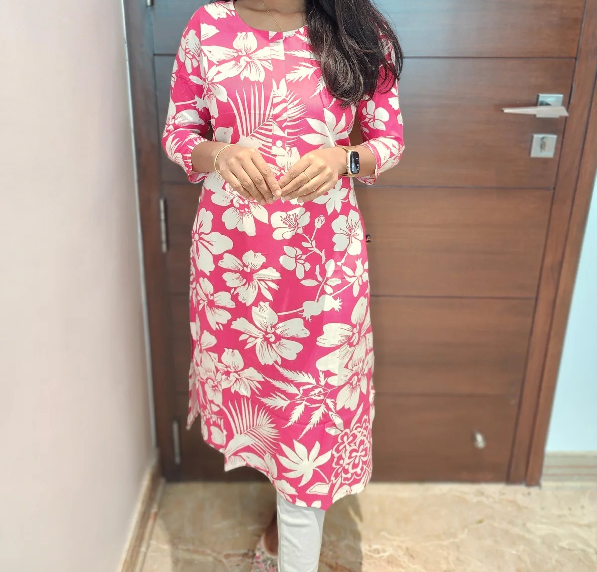 Anbarasi: Stylish Rayon Straight Cut Kurtis for Women | Ethnic Wear by Aarral
