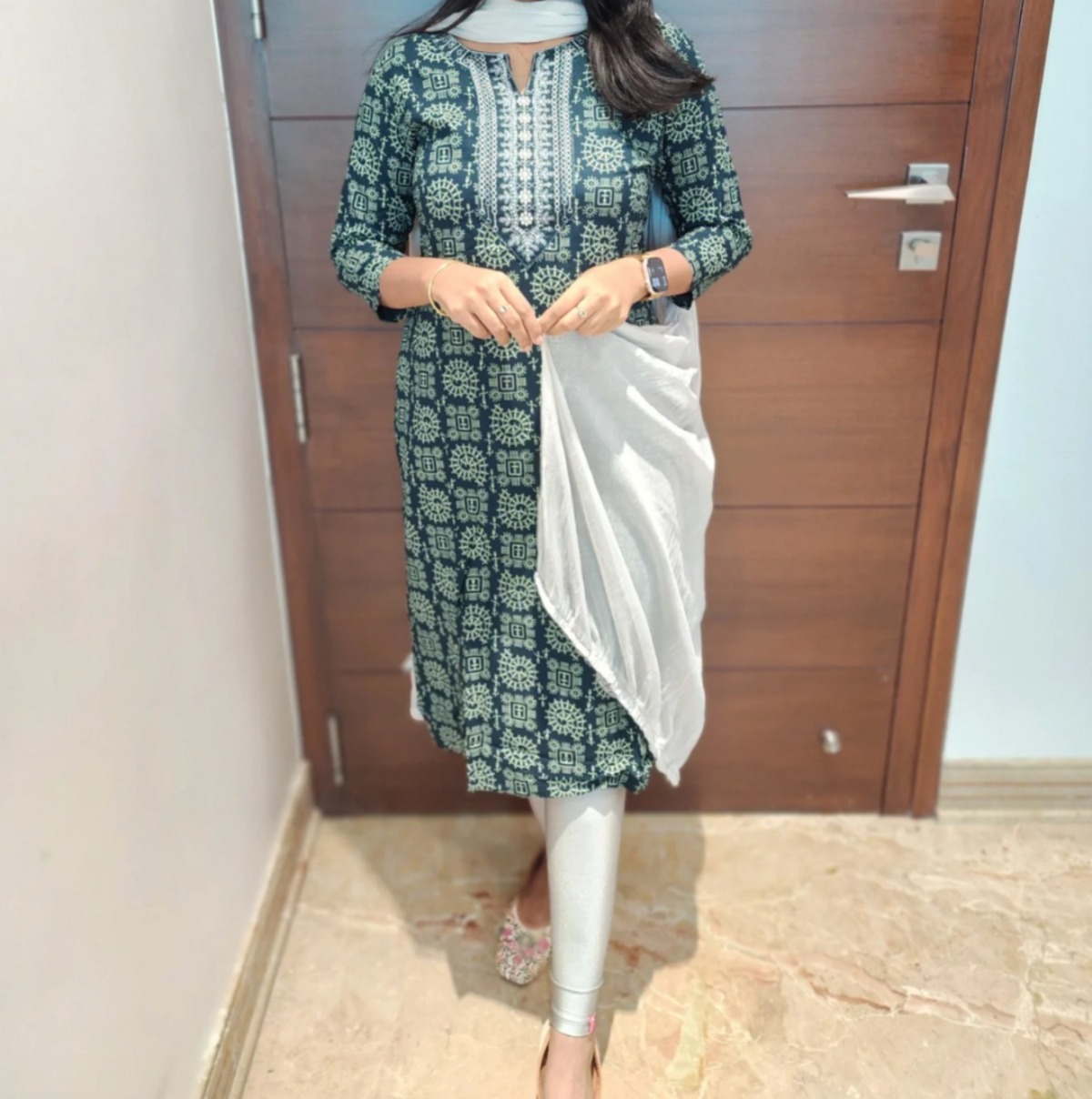 Anbarasi: Rayon Straight Cut Kurtis for Women | Stylish Everyday Ethnic Wear by Aarral