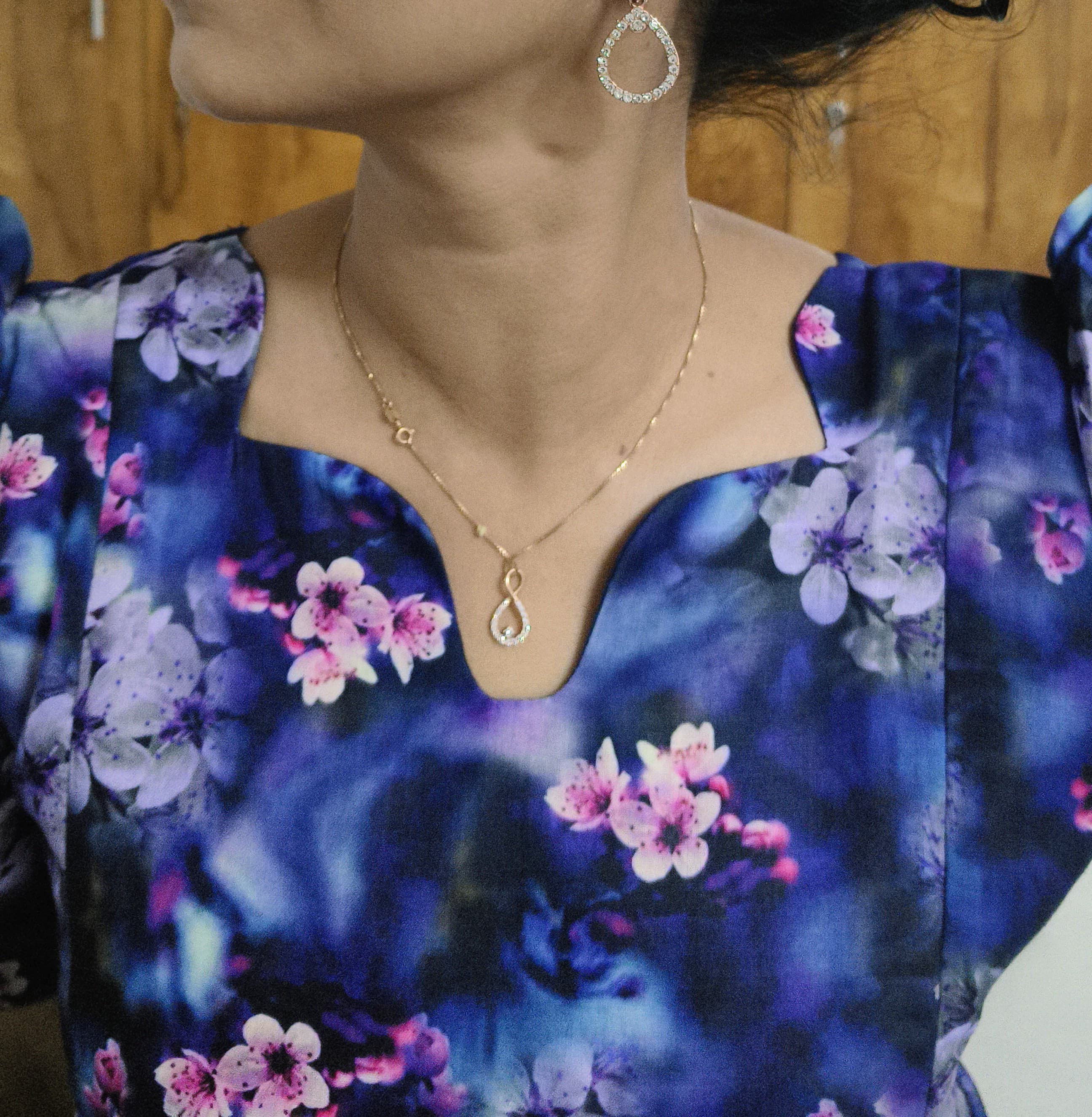 Anbarasi: Trending floral cotton slub digital with full lining 