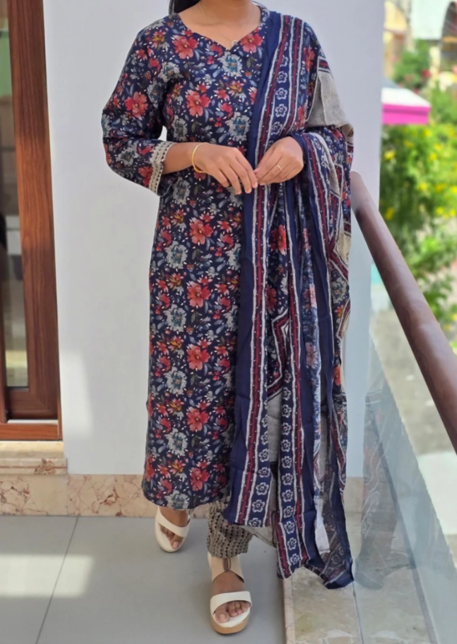 Anbarasi: Rayon Fabric Salwar Set - Kurti (42