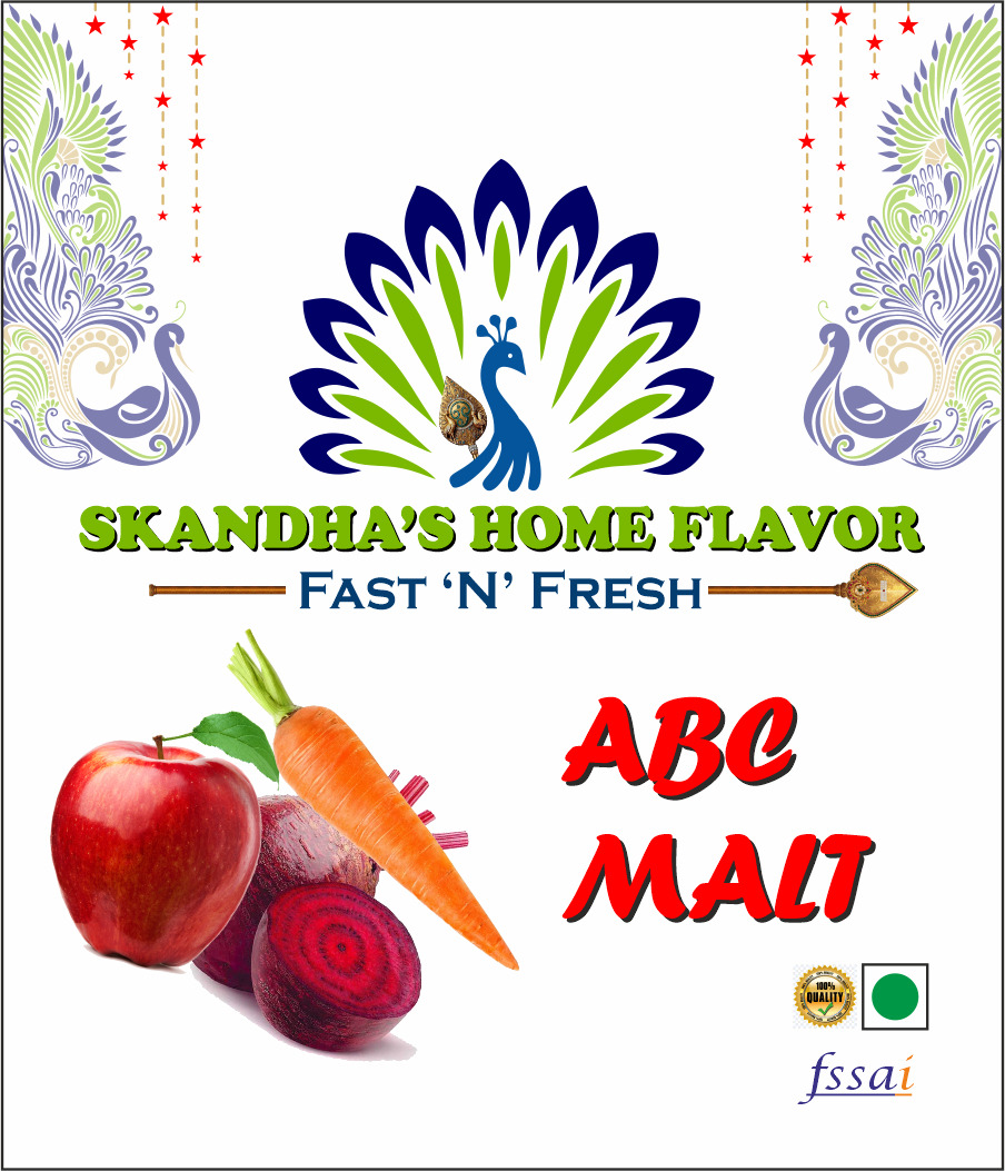 Skandha's Home Flavor: ABC Malt (Apple, Beetroot & Carrot) - Natural Health Mix | Skandha