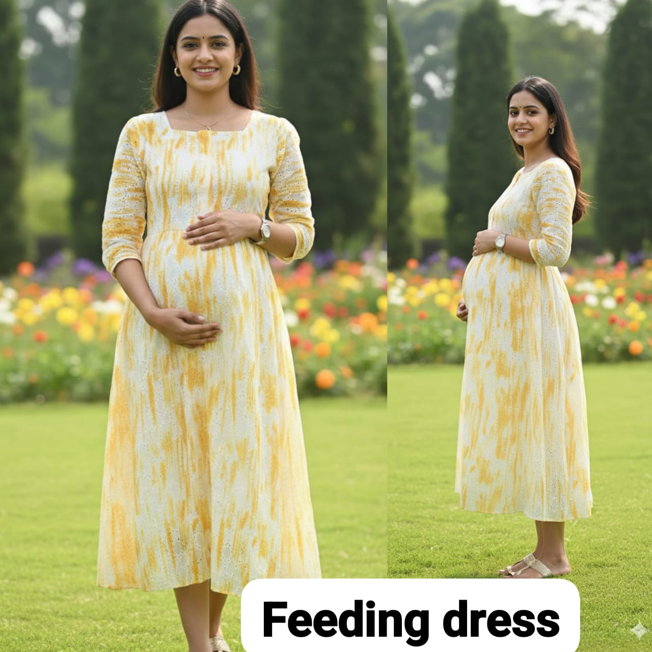 Hakoba cotton front open suits feeding & non feeding